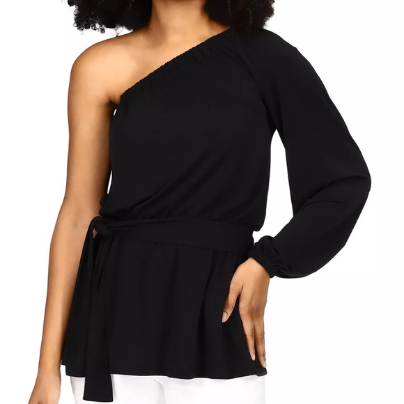 MICHAEL Michael Kors One Shoulder Tunic Top - Picture 1 of 4